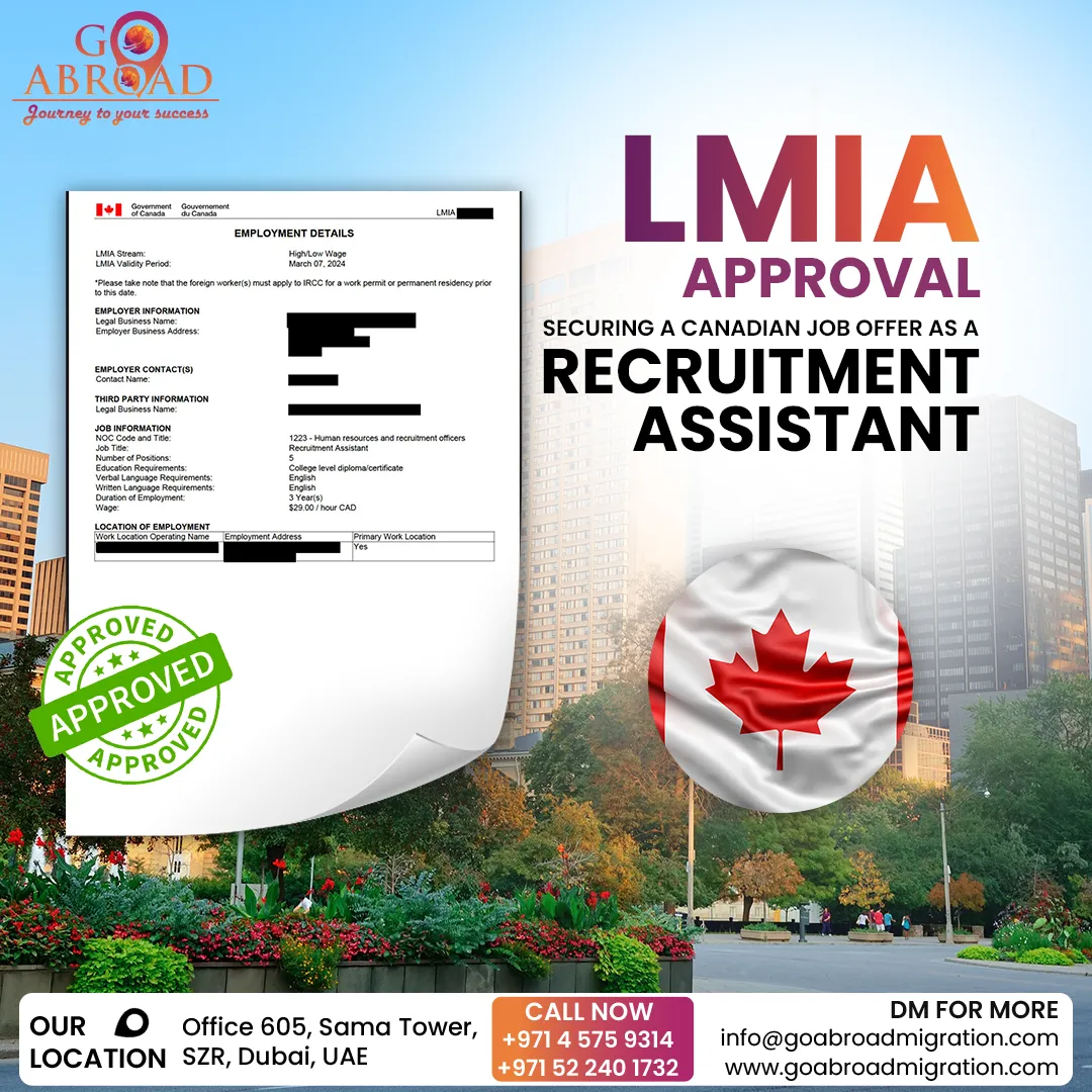 Students reviewing documents after student visa approval